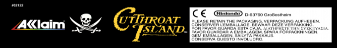 Cutthroat Island — box-2D-side (EU)