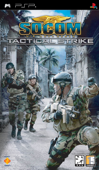 SOCOM - U.S. Navy SEALs - Tactical Strike — box-2D (KR)