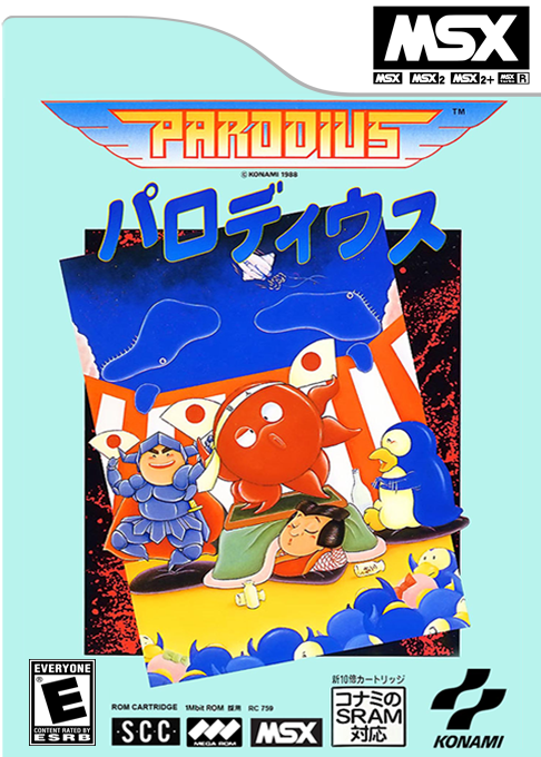 Parodius : Tako wa Chikyou wo Sukou box art