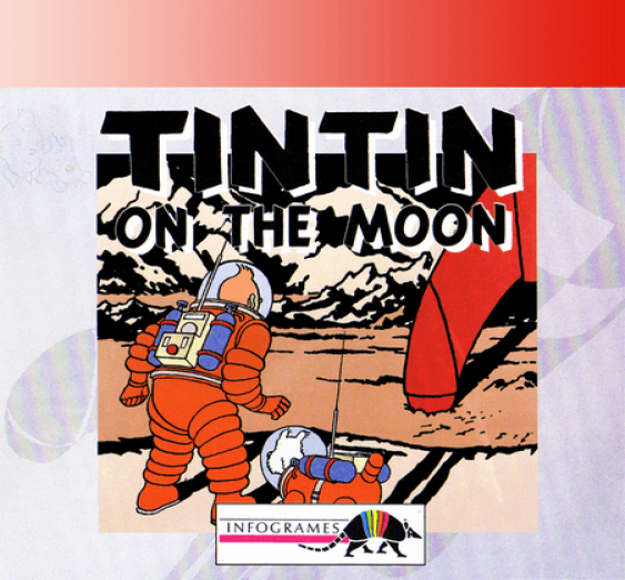 Tintin On The Moon box art