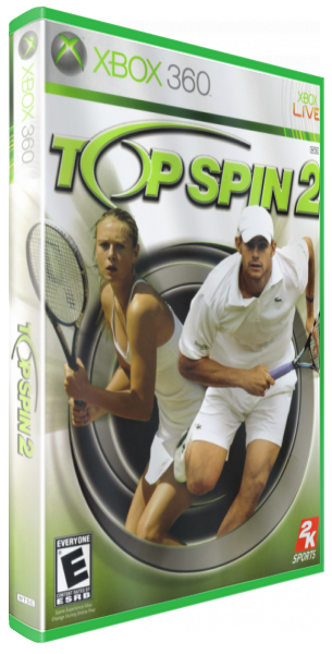Top Spin 2 — box-3D (US)