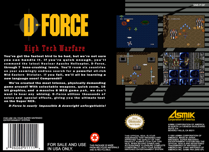 D-force — box-2D-back (US)