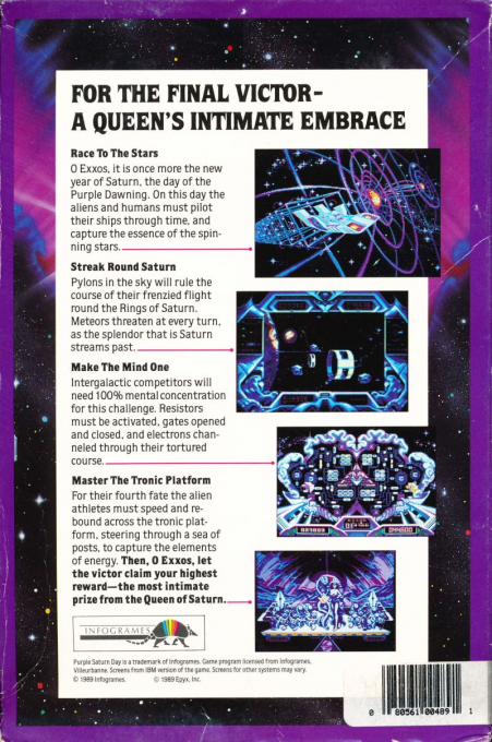 Purple Saturn Day — box-2D-back (US)