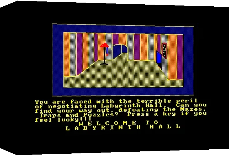 Labyrinth Hall — box-3D (WOR)