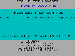 Peak Fleet Manager — ss (WOR)