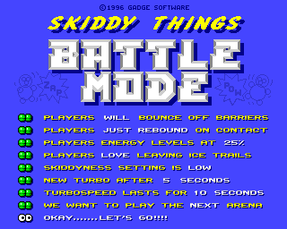 Skiddy Things Battle Mode — sstitle (WOR)