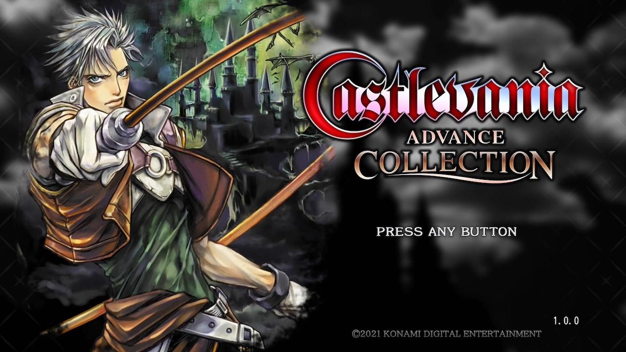 Castlevania Advance Collection — sstitle (WOR)