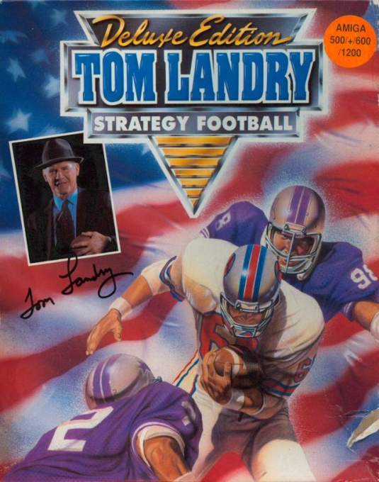 Tom Landry Strategy Football - Deluxe Edition box art