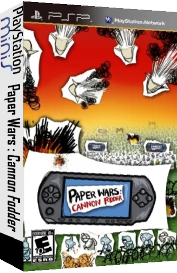 Paper Wars - Cannon Fodder — box-3D (US)