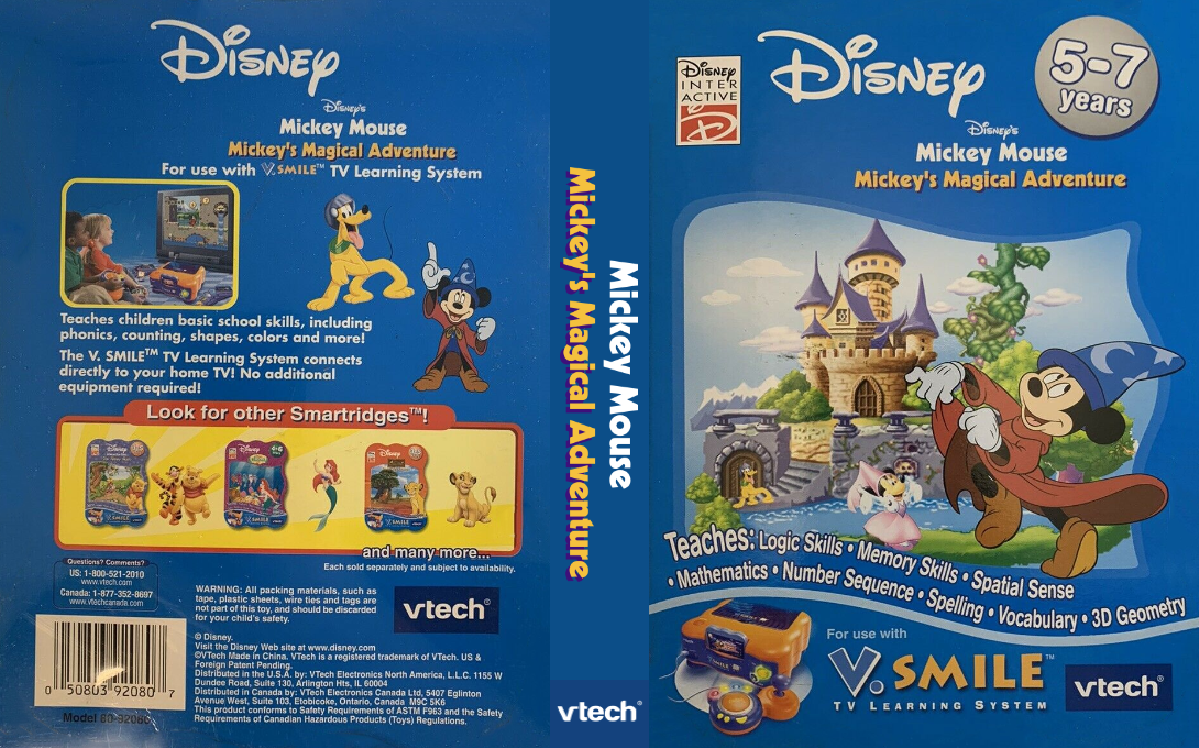 Mickey Mouse - Mickey's Magical Adventure — box-texture (US)