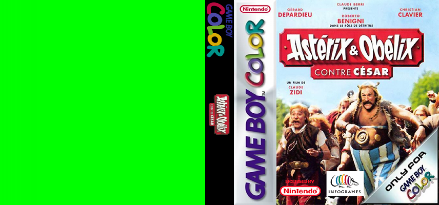 Asterix And Obelix Vs Caesar — box-texture (FR)
