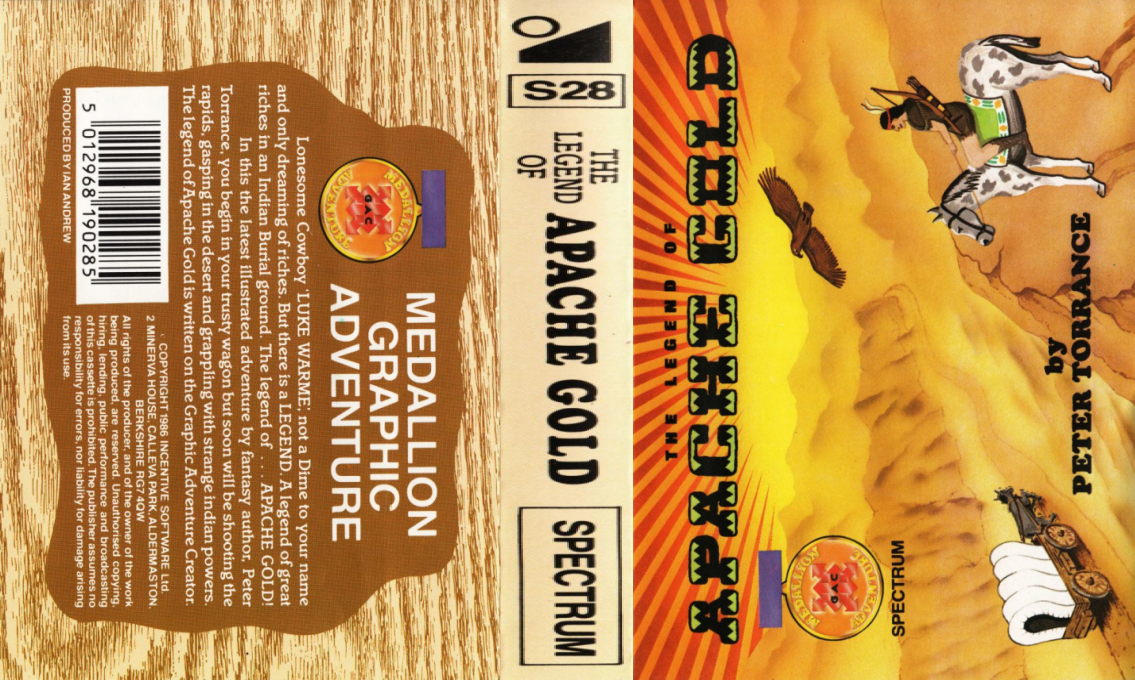 Legend Of Apache Gold, The — box-texture (EU)
