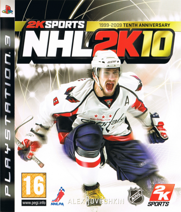 NHL 2K10 box art