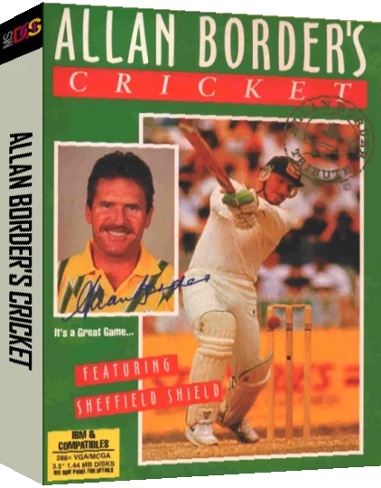 Allan Border's Cricket — box-3D (AU)
