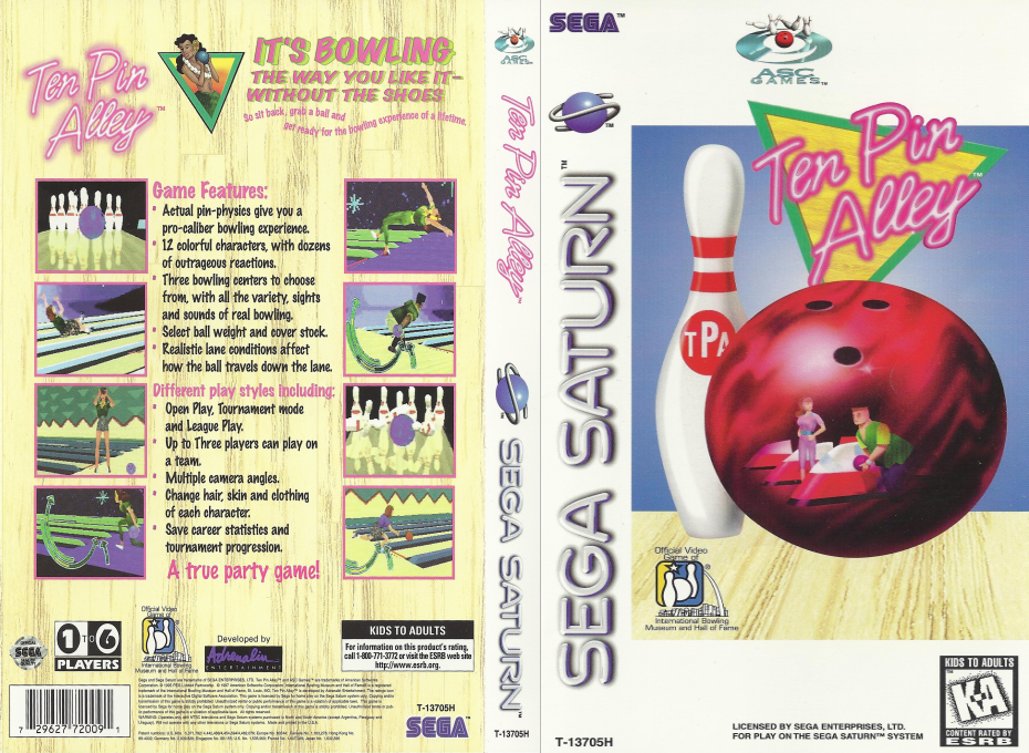 Ten Pin Alley — box-texture (US)