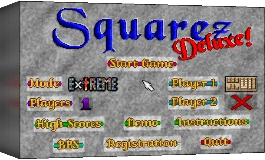 Squarez Deluxe! — box-3D (WOR)