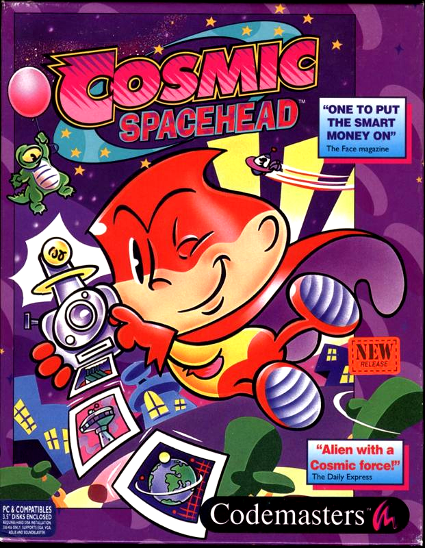 Cosmic Spacehead box art
