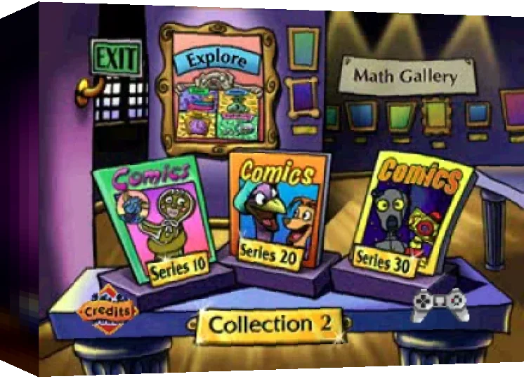 ZZZ(notgame):Math Gallery - Collection 2 — box-3D (US)