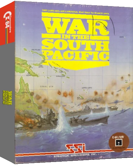 War In The South Pacific — box-3D (US)