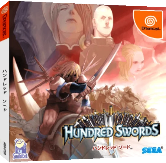 Hundred Swords — box-3D (JP)