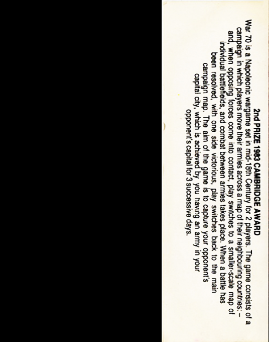 War 70 — box-2D-back (EU)