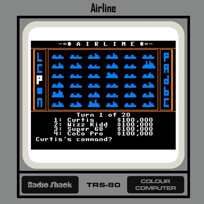 Airline box art