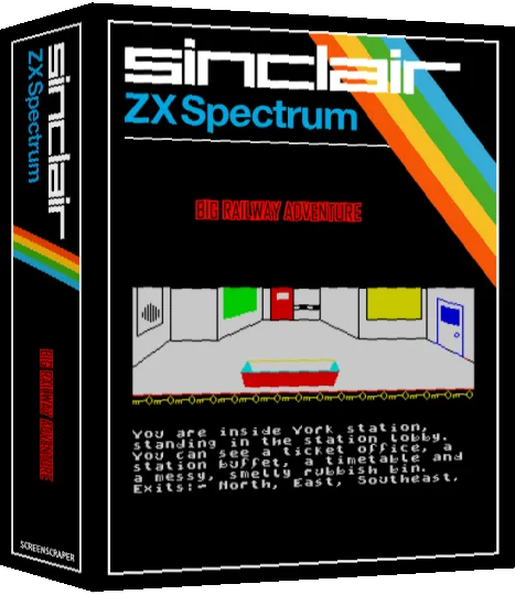 Big Railway Adventure — box-3D (SS)