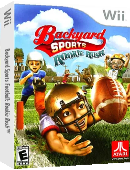Backyard Sports - Rookie Rush — box-3D (US)