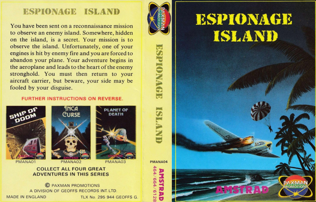Espionage Island — box-texture (EU)