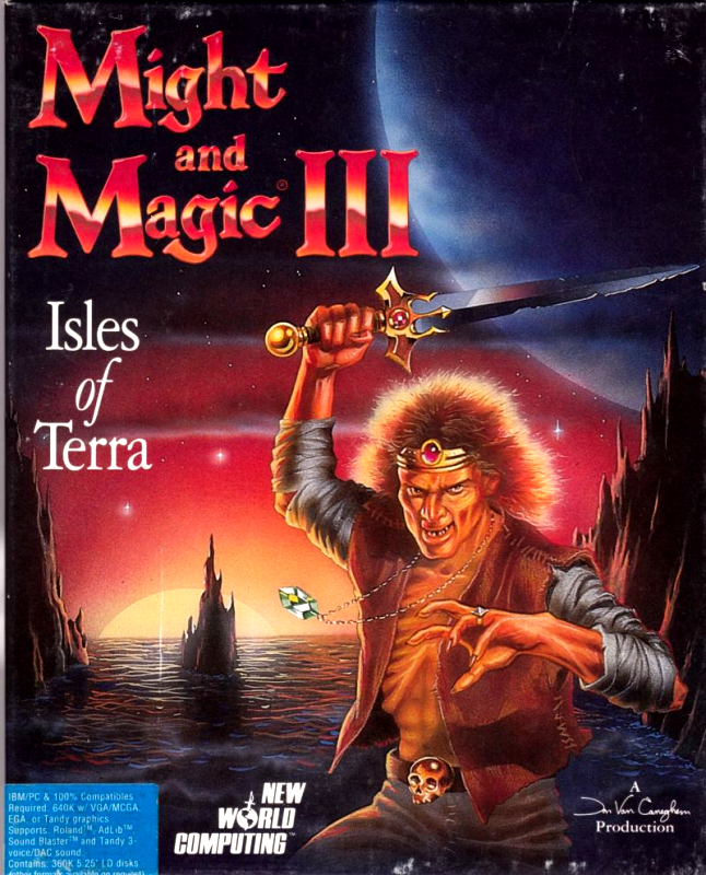 Might And Magic 3 - Isles Of Terra box art