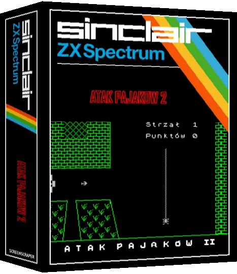 Atak Pajakow 2 — box-3D (SS)