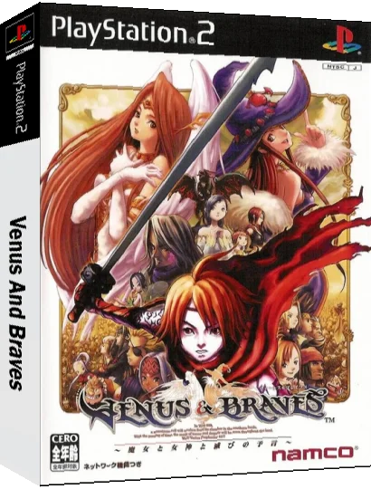 Venus & Braves - Majo to Megami to Horobi no Yogen — box-3D (JP)