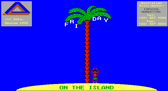 Friday on the Island box art