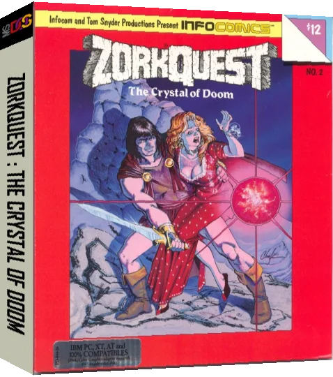 ZorkQuest - The Crystal of Doom — box-3D (US)