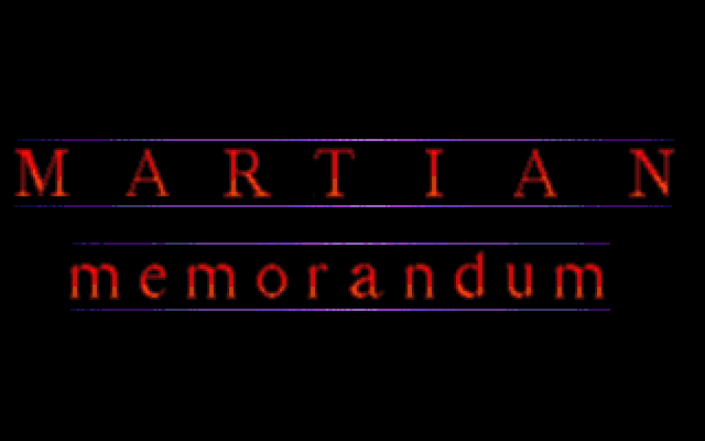 Martian Memorandum — sstitle (US)