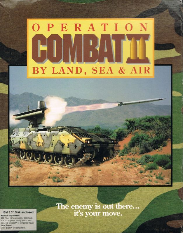 Operation Combat 2 - By Land, Sea, And Air box art