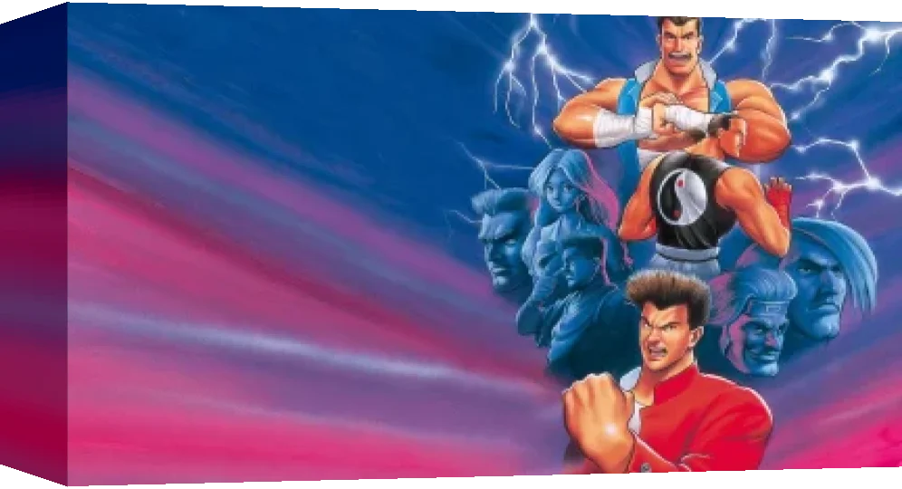 Aca Neogeo Aggressors Of Dark Kombat — box-3D (WOR)