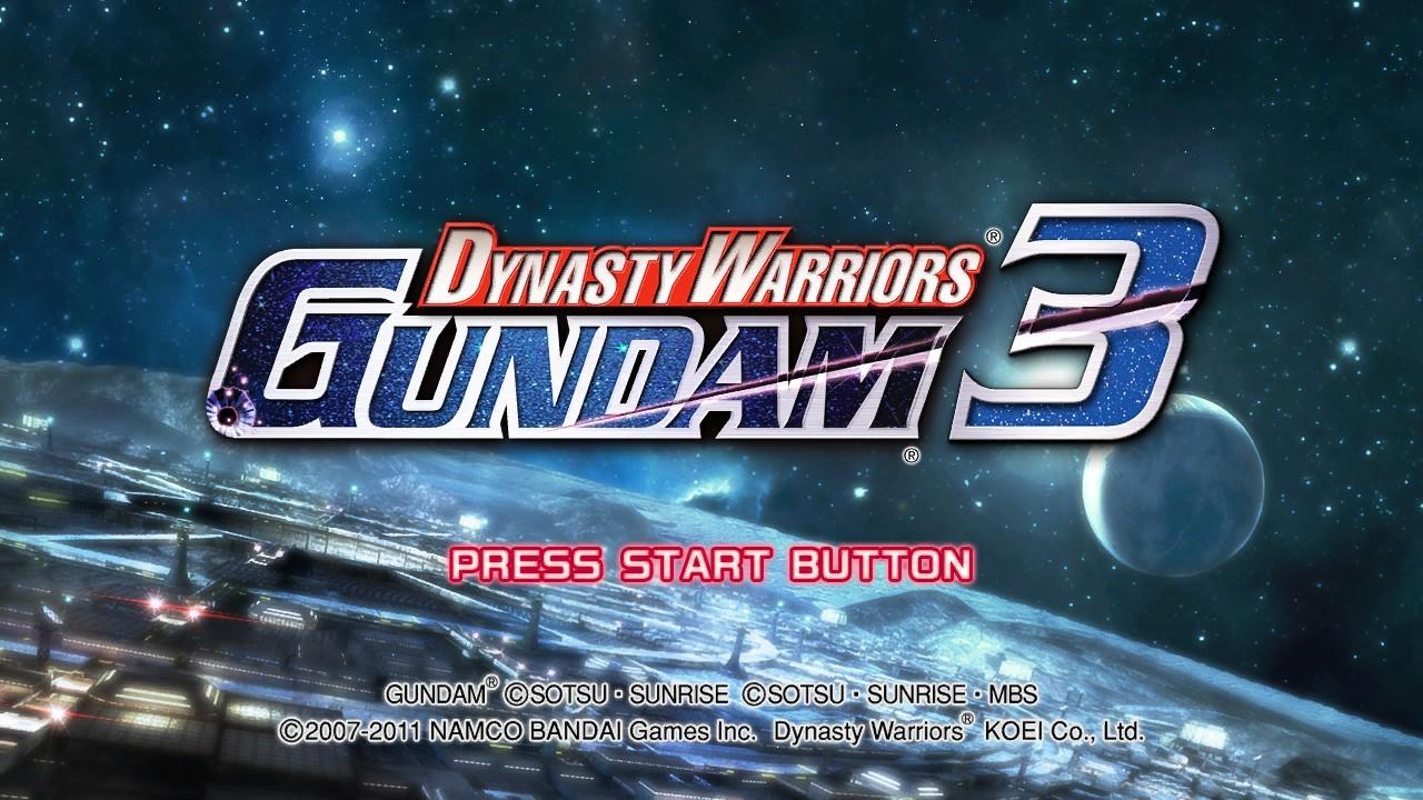 Dynasty Warriors - Gundam 3 — sstitle (WOR)