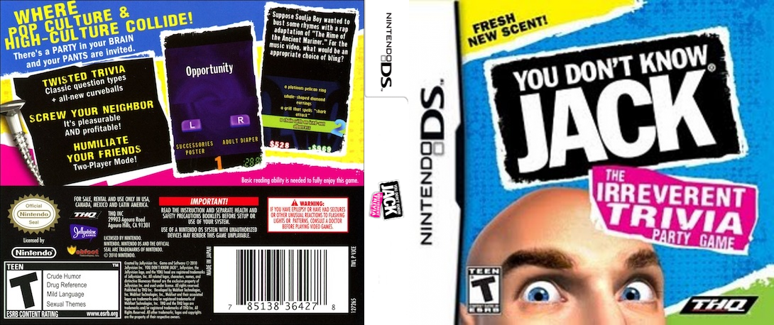 You Don't Know Jack — box-texture (US)