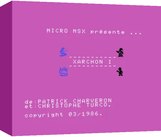 Xarchon I — box-3D (WOR)