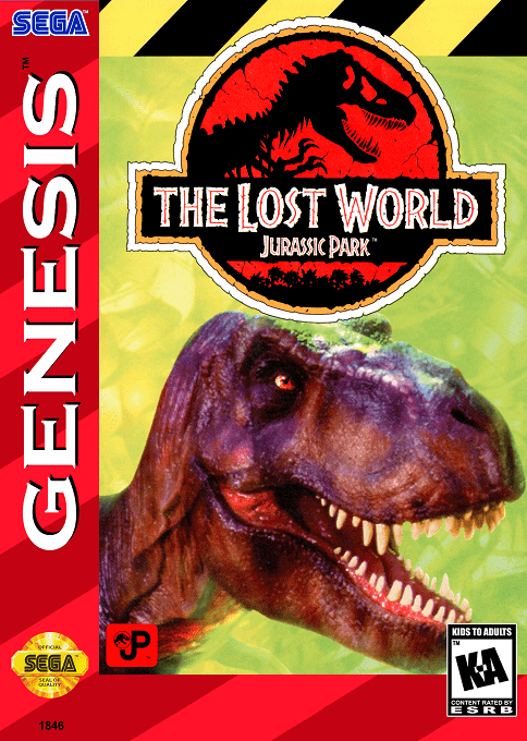 Lost World - Jurassic Park The box art