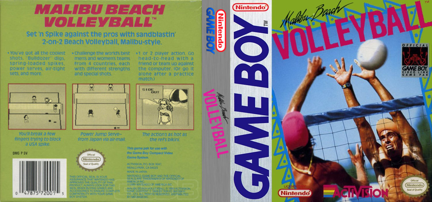 Malibu Beach Volleyball — box-texture (US)
