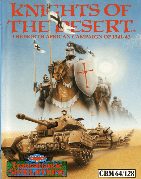 Knights Of The Desert — box-2D (EU)