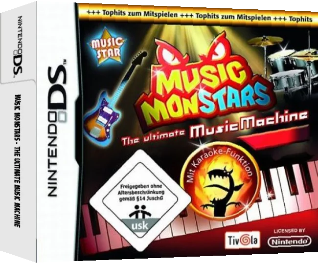 Music Monstars - The Ultimate Music Machine — box-3D (DE)