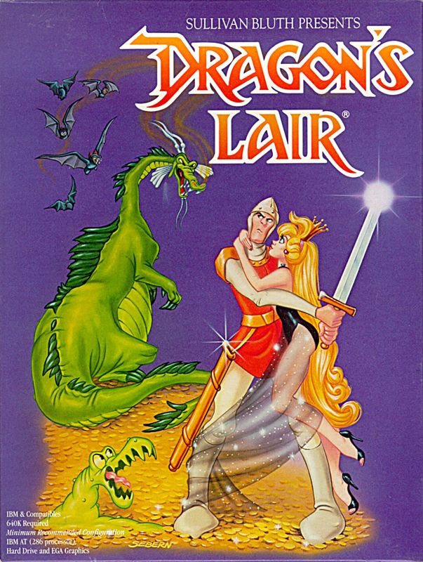Dragon's Lair box art