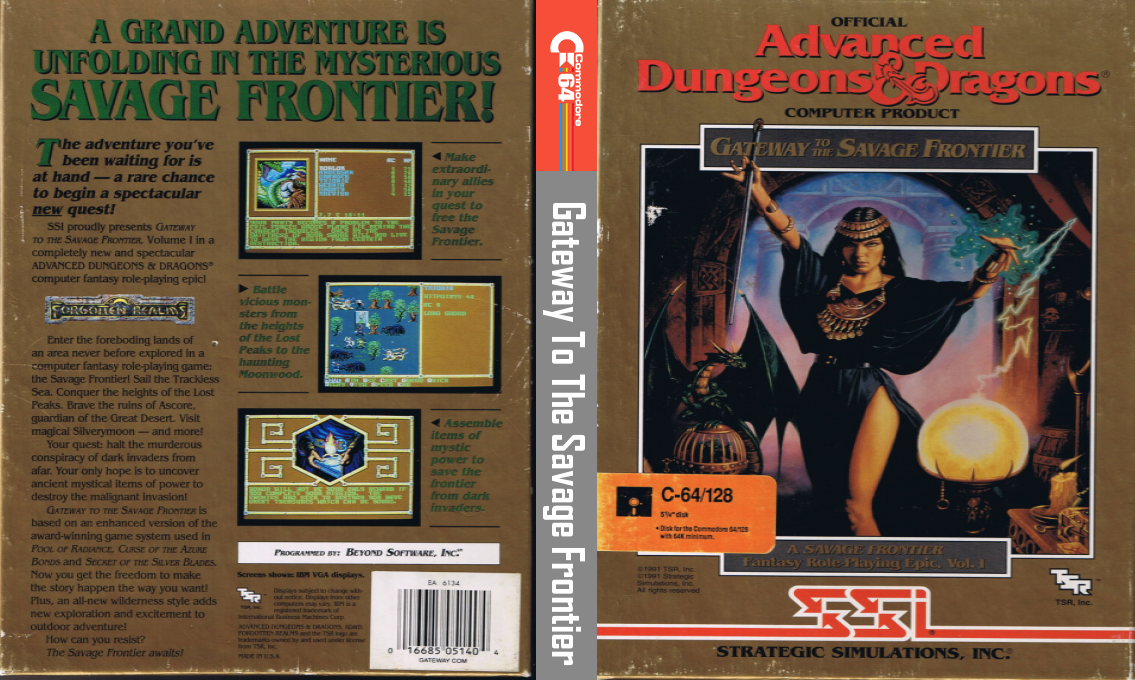 Gateway To The Savage Frontier — box-texture (US)