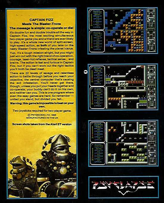 Captain Fizz Meets the Blaster-Trons — box-2D-back (WOR)