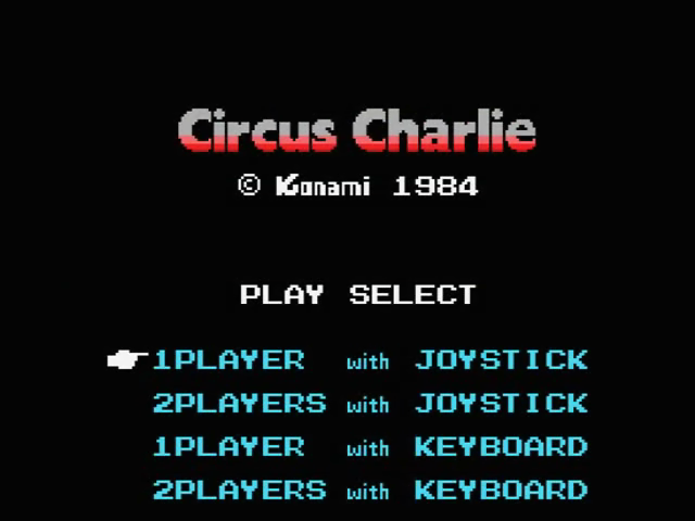 Circus Charlie — sstitle (JP)