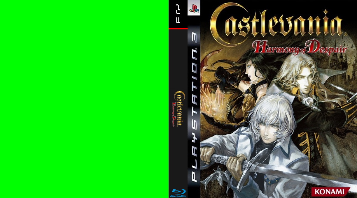 Castlevania - Harmony of Despair — box-texture (WOR)