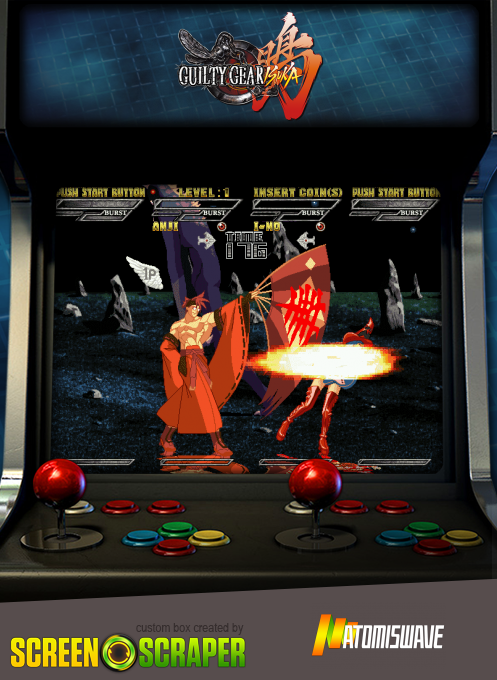 Guilty Gear Isuka — box-2D (SS)